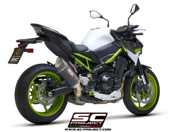 SC Project SC1-R Slip-On Exhaust for Kawasaki Z900 2020-23
